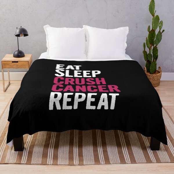 Item preview, Eat Sleep Crush Head /Neck Cancer Repeat Novelty Gift  designed and sold by Akmloza.