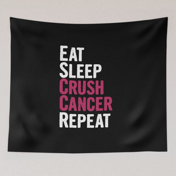 Item preview, Eat Sleep Crush Head /Neck Cancer Repeat Novelty Gift  designed and sold by Akmloza.
