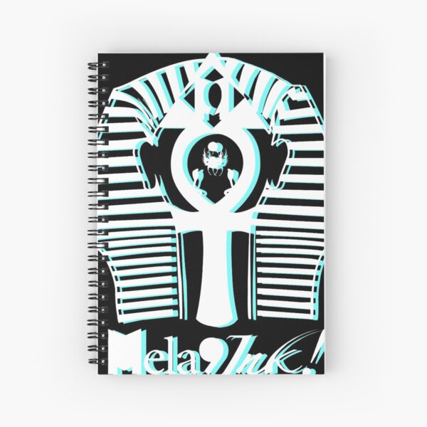 Phresh Pharaoh #2: Turquoise Double Vision Graphic T-shirt Spiral Notebook