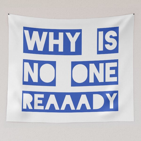 Item preview, Why Is No One Ready? designed and sold by Miguel Queiruga.