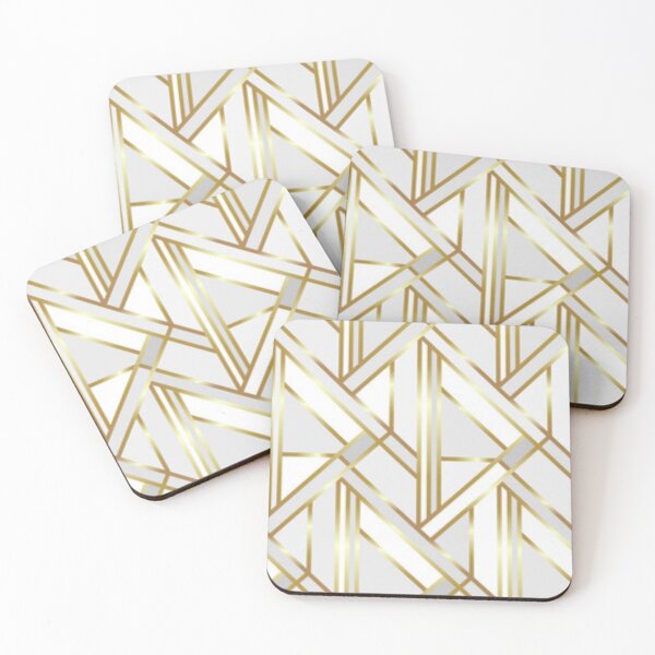 Item preview, Seamless geometric golden Art designed and sold by creationsXD.