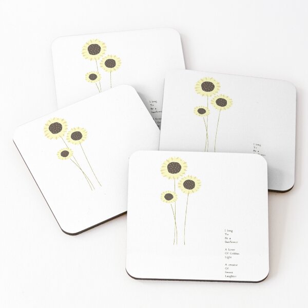 Item preview, Asthetic Sunflower Poem designed and sold by fudgecream.