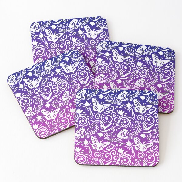 Item preview, Butterfly and Flower - Mysterious Galaxy RS designed and sold by CreativityRoams.