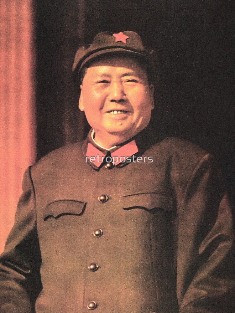 "Great Leader Chairman Mao Zedong" 1968 The Great Leap Forward Cultural Revolution by retroposters