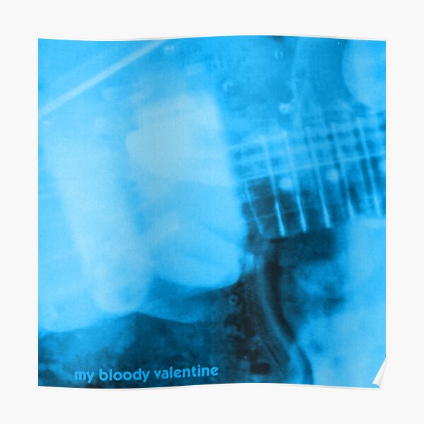 My Bloody Valentine Loveless Blue Poster