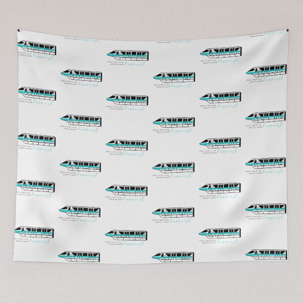 Aperçu de l'œuvre monorail - turquoise créée et vendue par Caroline Dondlinger.