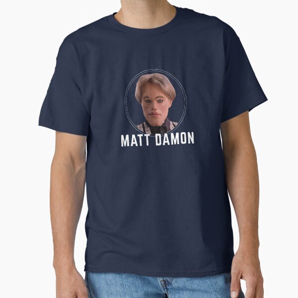 Vista previa del artículo con la obra «Matt Damon», diseñado y vendido por Primotees.