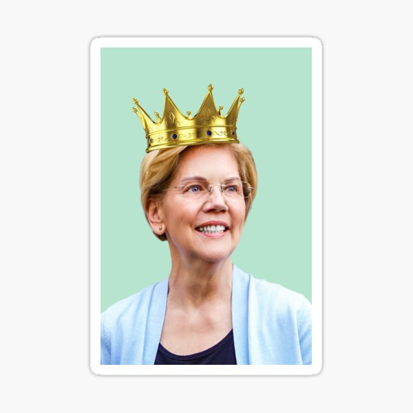 Item preview, Elizabeth Warren Queen designed and sold by jsetow.