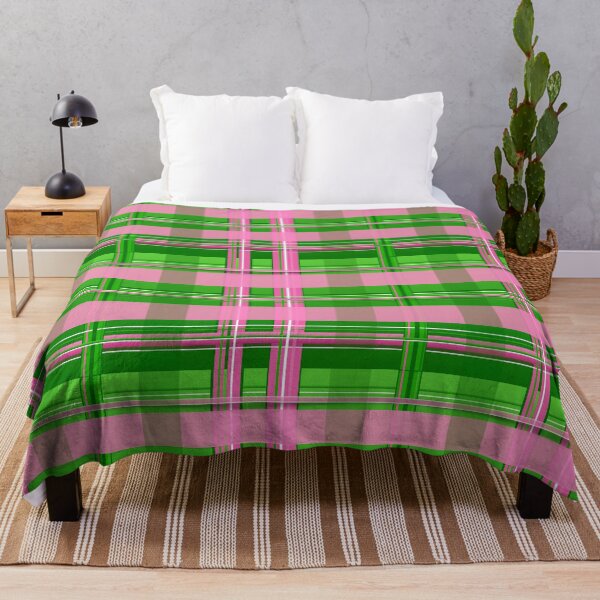 Item preview, Best Plaid in Pink & Green designed and sold by montaque8.