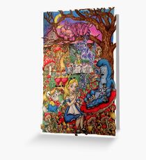 Down the Rabbit Hole Greeting Card
