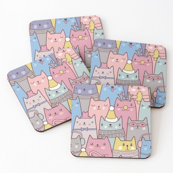 Item preview, Cats and Kitty Pattern 2 designed and sold by KoolesttDesigns.