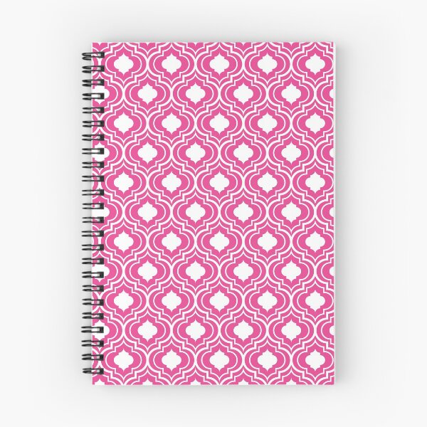 Item preview, Moroccan trellis pattern pink designed and sold by Kamiri.