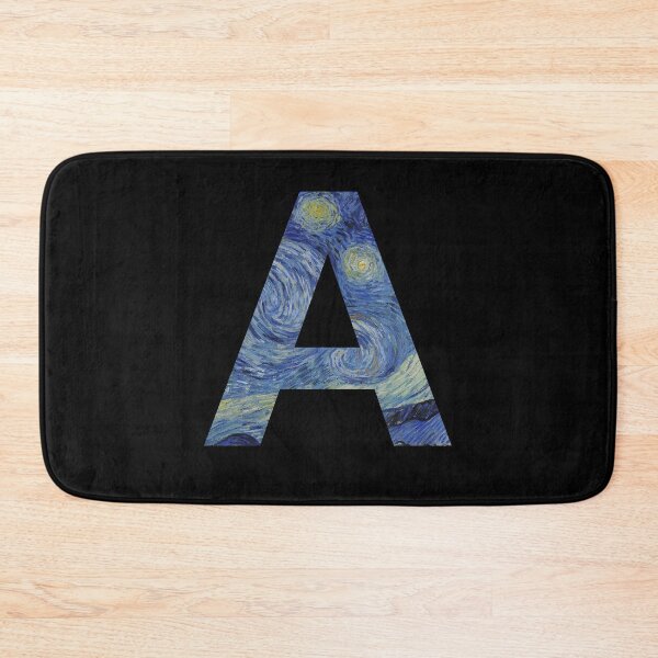 Item preview, A - Starry Night Letter designed and sold by HalpinDesign.