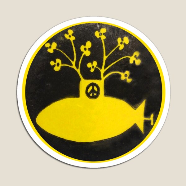 Vista previa del artículo con la obra «yellow submarine», diseñado y vendido por LPDesignsUK.