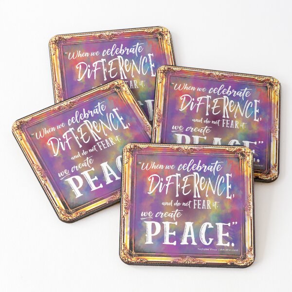 Item preview, When We Celebrate Difference We Create Peace designed and sold by Nicholas Vince.