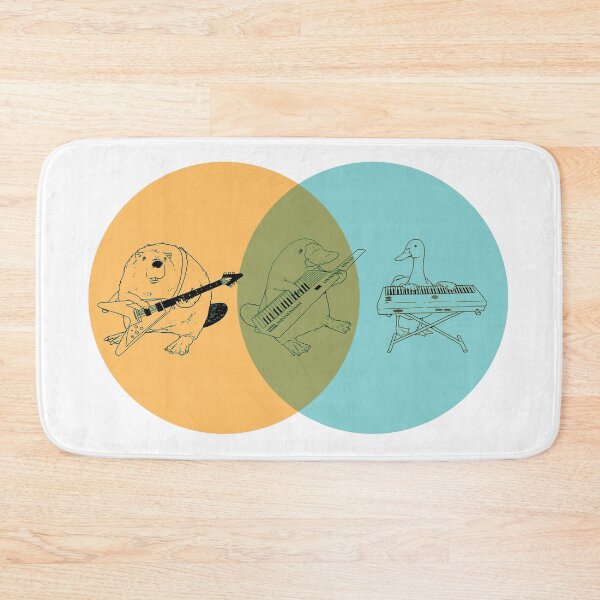 Item preview, Keytar Platypus Venn Diagram - OGB designed and sold by GuyBlank.