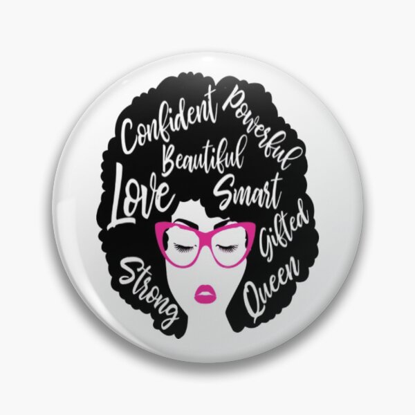 Item preview, African Afro Lady Pink Glasses designed and sold by sibrina1.