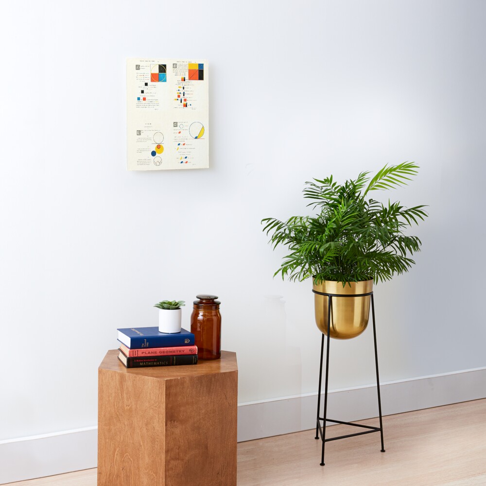 Euclidean joy Mounted Print