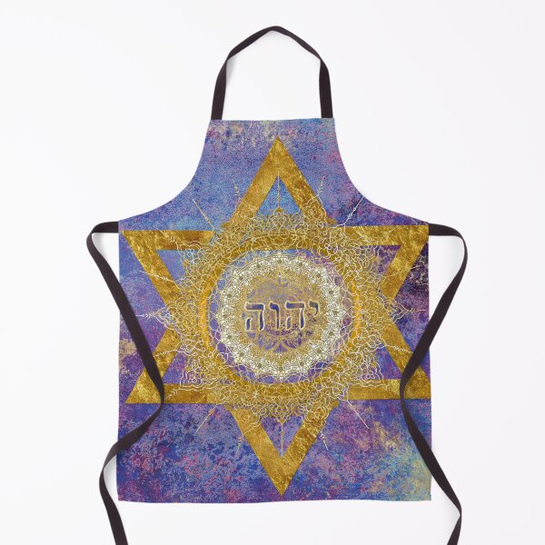 Item preview, YHVH Gold Star Mandala designed and sold by Tau Tia L Douglass.