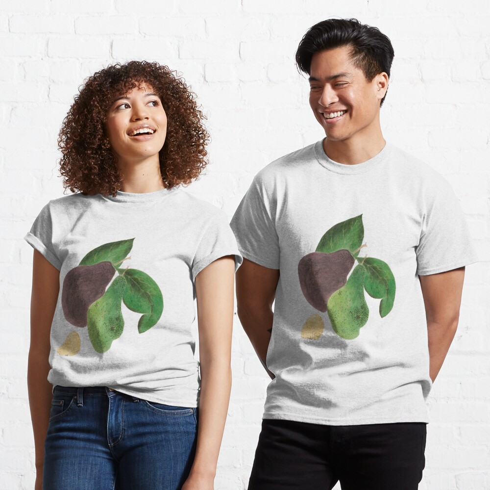 Avocado watercolour Classic T-Shirt
