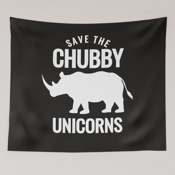 Item preview, Save The Chubby Unicorns designed and sold by NinjaStries.