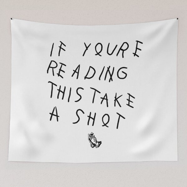 Item preview, If you’re reading this take a shot  designed and sold by fullsendtv.
