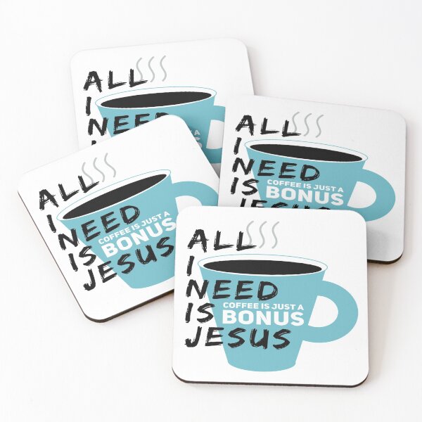 Item preview, All I need is Jesus Coffee is just a bonus designed and sold by Solus Christus.