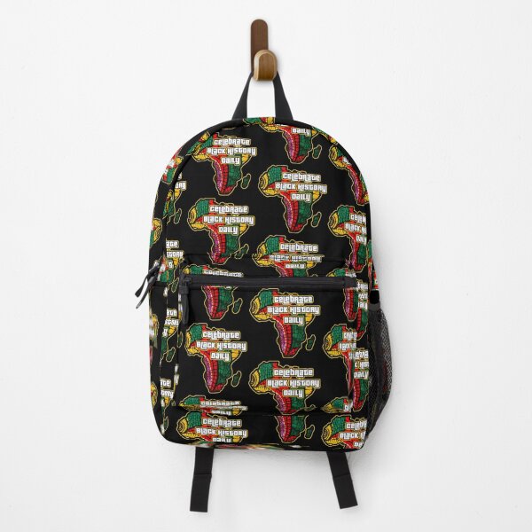 Item preview, Celebrate Black History Daily African Fabric Collage designed and sold by artbyomega.