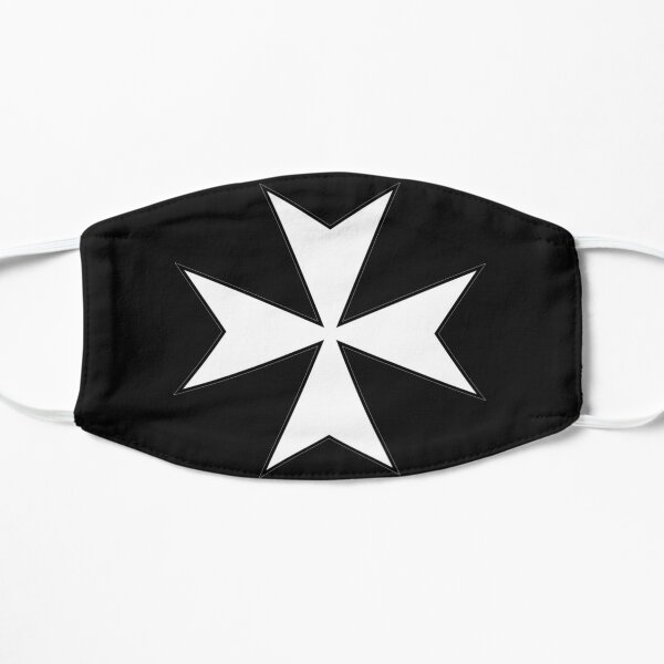 Knights Hospitaller Templar Flat Mask