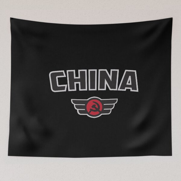 Item preview, China W/Communism Logo designed and sold by ArtofDissent.