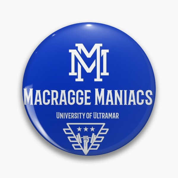 Item preview, Macragge Maniacs - Ultramar University Sports Team designed and sold by blorente.