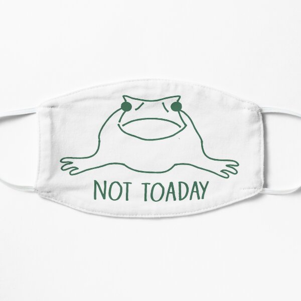 Not Toaday Sad Toad Mask