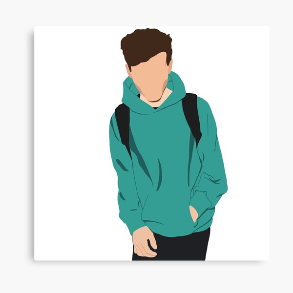 Louis Tomlinson Green Canvas Prints for Sale