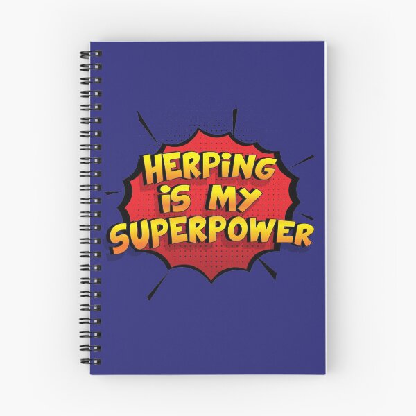 Item preview, Herping is my Superpower Funny Design Herping Gift designed and sold by Custom365.