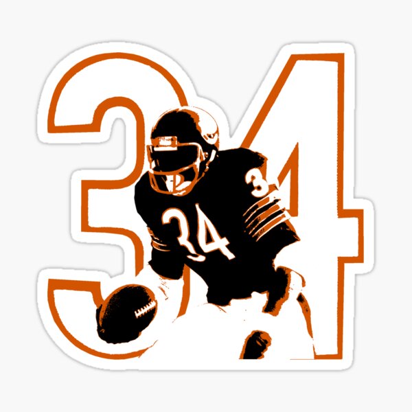 Little Sweetness - Baby Walter Payton Fan - Chicago Bears Sticker for Sale  by BearDownDesigns