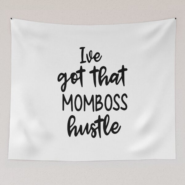 Item preview, ive got that momboss hustle, mom life, mom, mom quote, designed and sold by Easy-Logo.
