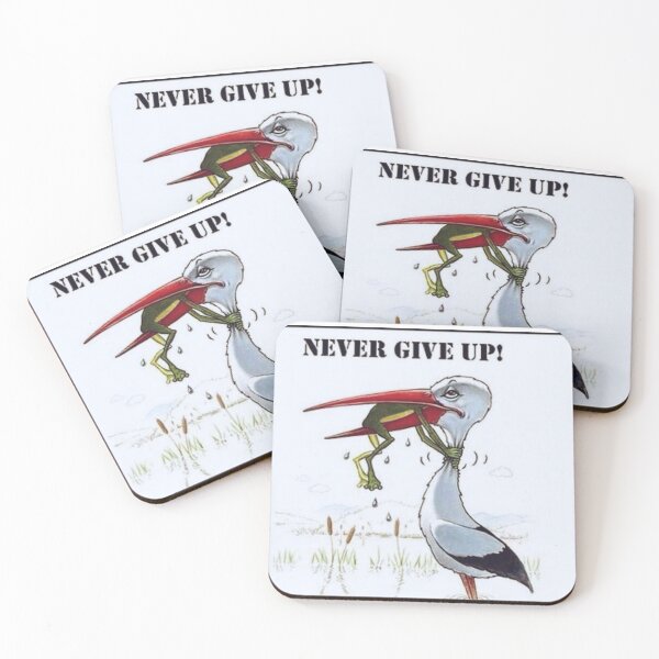 Item preview, Naver give up funny T-Shirt designed and sold by Hussain Shirts.