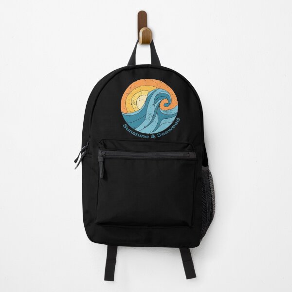 Item preview, Sunshine and Seaweed distressed vintage retro surf graphic design designed and sold by shantiru.