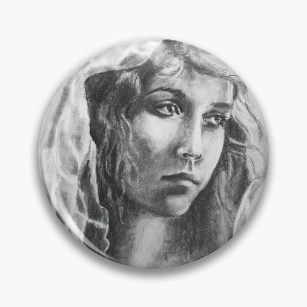 Item preview, Graphite Vintage Portrait 2 designed and sold by Madeline Hollar.