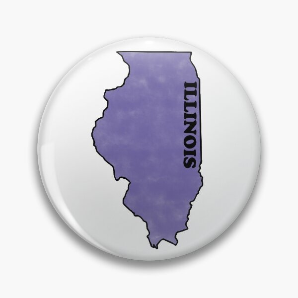 Item preview, Illinois Watercolor Blue  designed and sold by artbylukas.
