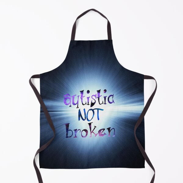 Item preview, Autistic not broken designed and sold by NatLeBrunDesign.