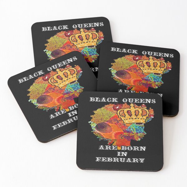 Item preview, Black Queens are born in February African Design designed and sold by artbyomega.