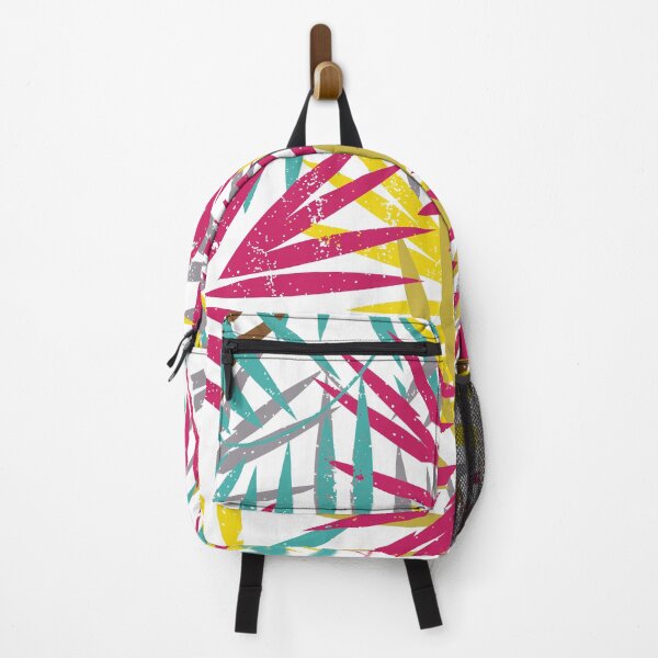 Item preview, Tropical colorful leaves - Pattern designed and sold by caribbeanvibes.