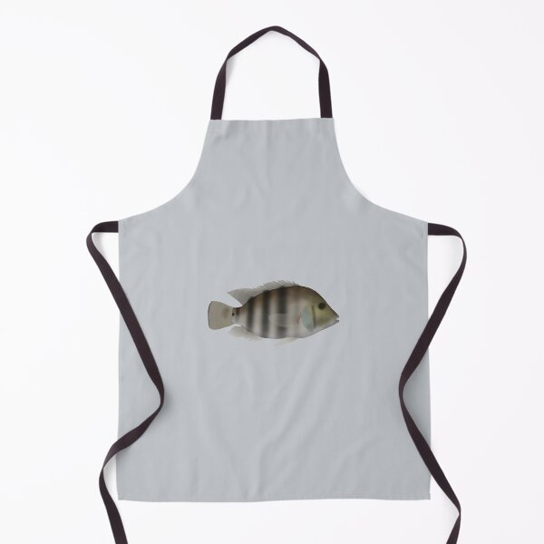 Item preview, Blackthroat cichlid designed and sold by fishfolkart.
