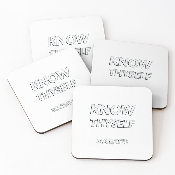 Item preview, Know thyself - Socrates quotes designed and sold by Inspirationmotivation.