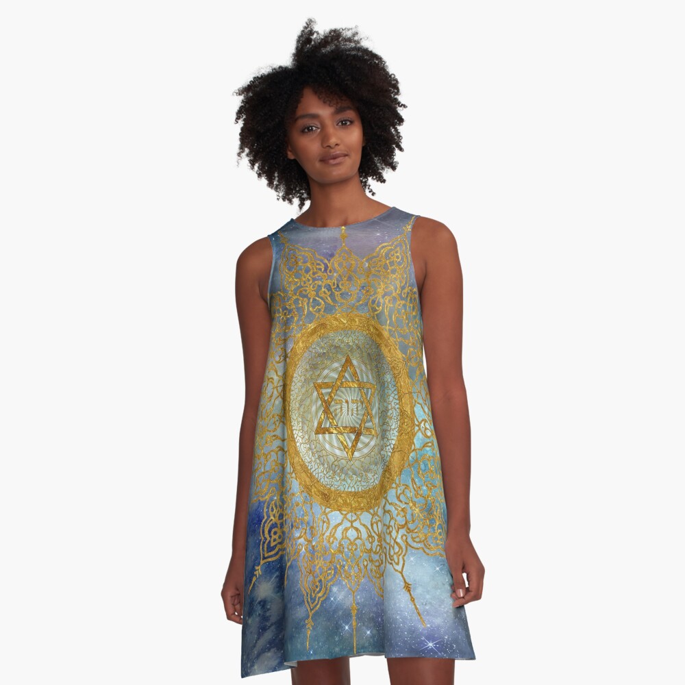 Item preview, A-Line Dress designed and sold by PurplePeacock.
