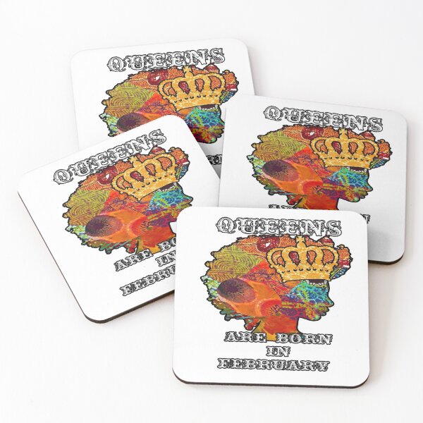 Item preview, Queens are born in February African Design designed and sold by artbyomega.