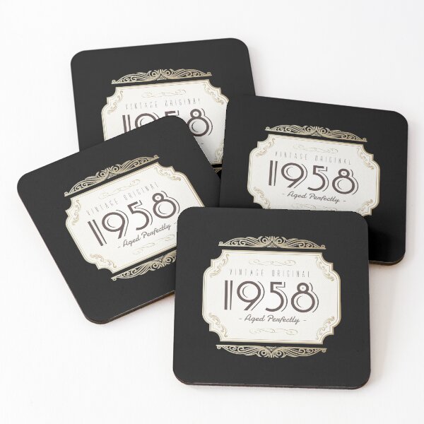 Item preview, Cool 1958 Birthday Design designed and sold by DavinciStore21.