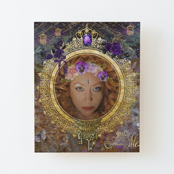 May Queen Wood Mounted Print