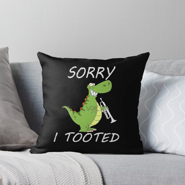 Item preview, Copy of Sorry I Tooted Trumpet Player Funny Dino Dinosaur Cool Gift designed and sold by FunnySunny T-Shirts.